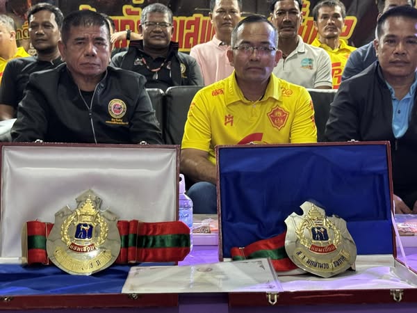โครงการส่งเสริมกีฬามวยไทยต้ายภัยยาเสพติด ครั้งที่ 2 ประจำปี 2568
     🥊เพื่อรณรงค์ปลุกจิตสำนึก ให้กับเด็กเยาวชนและประชาชนทั่วไปในการป้องกันต่อต้านและแก้ไขปัญหายาเสพติด รู้จักใช้เวลาว่างให้เป็นประโยชน์ ห่างไกลยาเสพติด ด้วยการเล่นกีฬา สร้างเสริมสุขภาพ พลานามัย ที่สมบูรณ์ แข็งแรง ส่งเสริมอนุรักษ์วัฒนธรรม ภูมิปัญญาท้องถิ่น และเชื่อมประสานความสัมพันธ์ ความรัก ความสามัคคีต่อกันระหว่างเยาวชนประชาชนทั่วไปและองค์การบริหารส่วนตำบลปาล์มพัฒนา