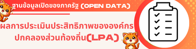 -ผลการประเมินประสิทธิภาพขององค์กรปกคลองส่วนท้องถิ่น(LPA
